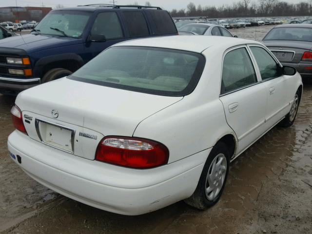 1YVGF22C315239069 - 2001 MAZDA 626 ES WHITE photo 4