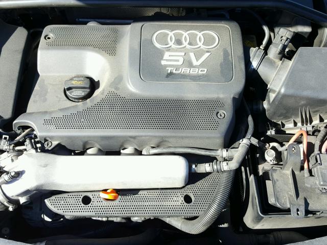 TRUSC28N551009862 - 2005 AUDI TT SILVER photo 7