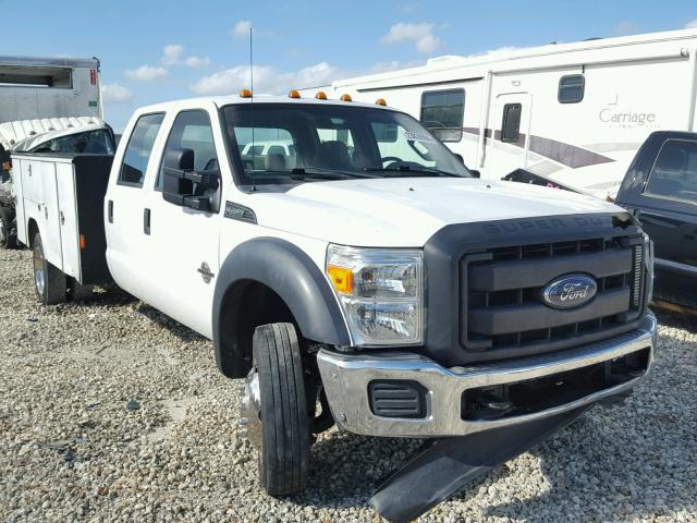 1FD0W4GT3BED06682 - 2011 FORD F450 SUPER WHITE photo 1