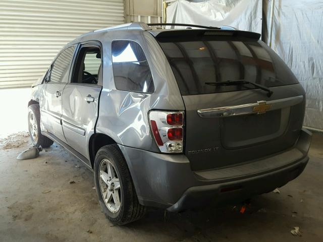 2CNDL73F366084425 - 2006 CHEVROLET EQUINOX LT GRAY photo 3