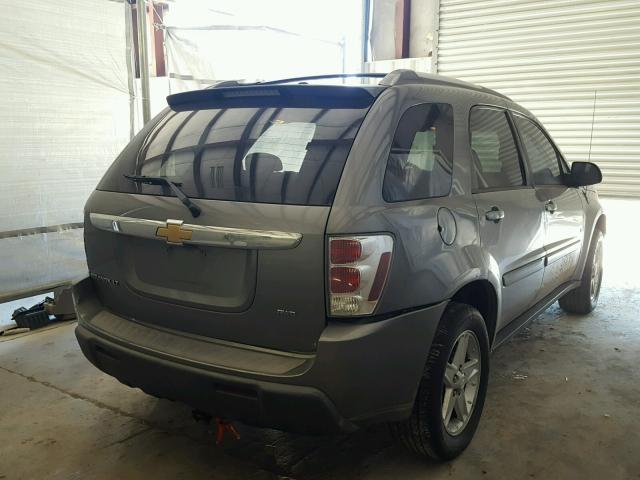 2CNDL73F366084425 - 2006 CHEVROLET EQUINOX LT GRAY photo 4