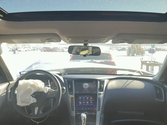 JN1BV7APXFM333891 - 2015 INFINITI Q50 BASE Gris foto 9