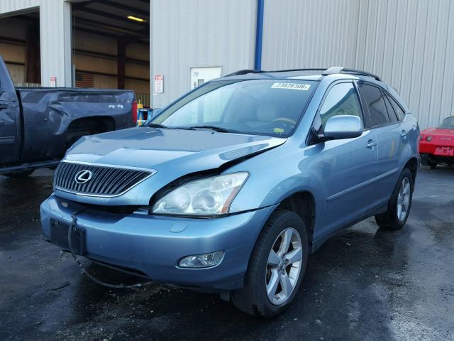 2T2HK31U57C026170 - 2007 LEXUS RX 350 BLUE photo 2