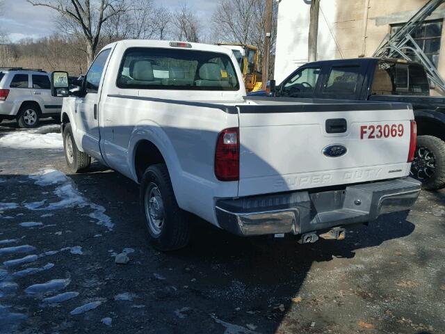 1FTBF2A62DEA13069 - 2013 FORD F250 SUPER WHITE photo 3