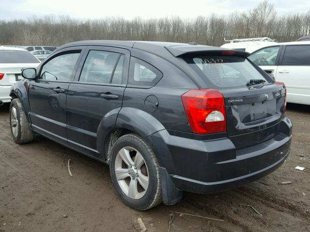 1B3CB3HAXBD116244 - 2011 DODGE CALIBER MA BLACK photo 3