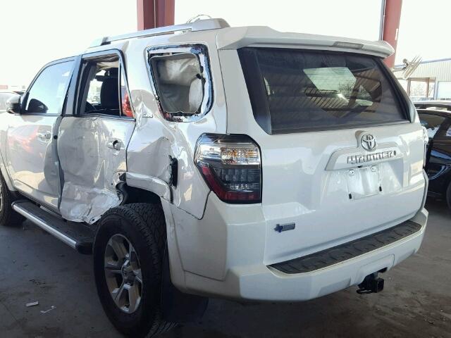 JTEZU5JR5E5067768 - 2014 TOYOTA 4RUNNER SR WHITE photo 9