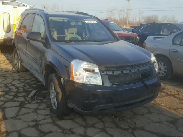 2CNDL33F986348971 - 2008 CHEVROLET EQUINOX LT BLACK photo 1