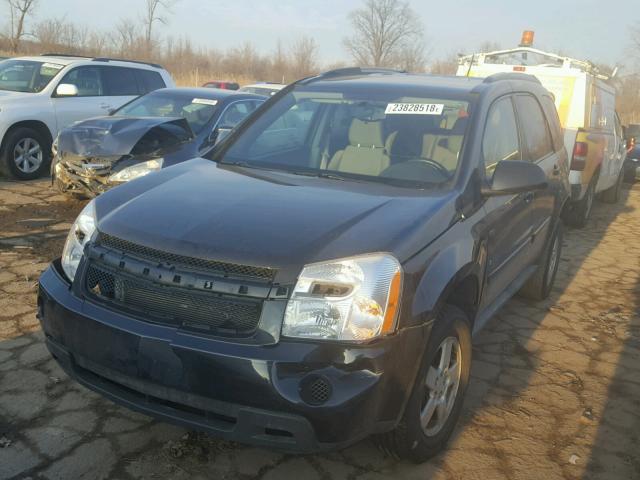 2CNDL33F986348971 - 2008 CHEVROLET EQUINOX LT BLACK photo 2