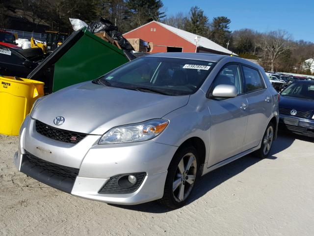 2T1LE40E79C006091 - 2009 TOYOTA COROLLA MA SILVER photo 2