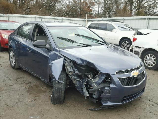 1G1PA5SG7E7275729 - 2014 CHEVROLET CRUZE LS BLUE photo 1