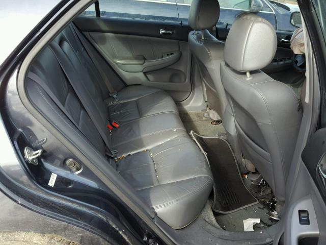 1HGCM66523A014618 - 2003 HONDA ACCORD EX BLUE photo 6