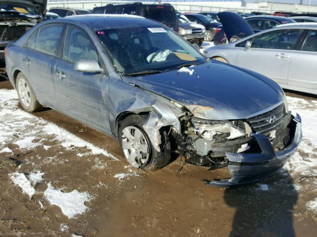 5NPET4ACXAH583081 - 2010 HYUNDAI SONATA GLS BLUE photo 1