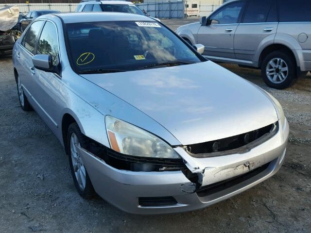 1HGCM66437A059323 - 2007 HONDA ACCORD SE SILVER photo 1