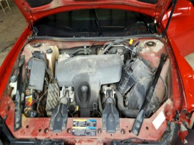 2G2WP552081100438 - 2008 PONTIAC GRAND PRIX RED photo 7