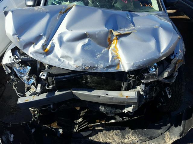 1C4NJDBB6FD437527 - 2015 JEEP COMPASS SP GRAY photo 7