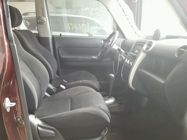 JTLKT324864053181 - 2006 TOYOTA SCION XB 勃艮第红 照片 5