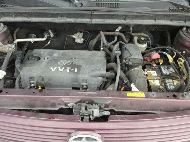 JTLKT324864053181 - 2006 TOYOTA SCION XB 勃艮第红 照片 7