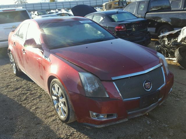 1G6DT57V880204440 - 2008 CADILLAC CTS HI FEA RED photo 1