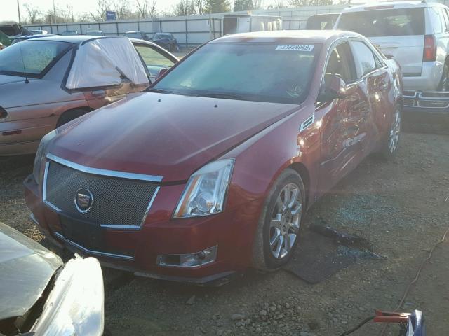 1G6DT57V880204440 - 2008 CADILLAC CTS HI FEA RED photo 2