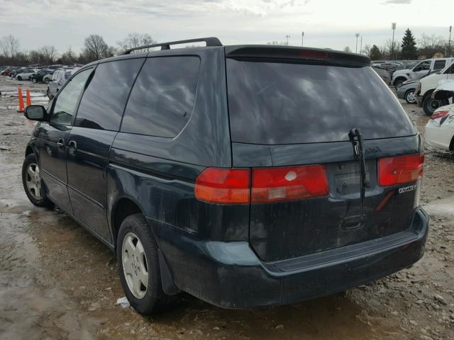 2HKRL186XXH545553 - 1999 HONDA ODYSSEY EX GREEN photo 3