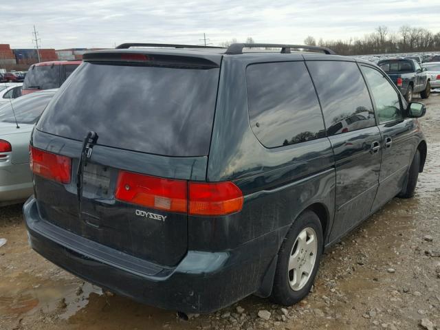 2HKRL186XXH545553 - 1999 HONDA ODYSSEY EX GREEN photo 4