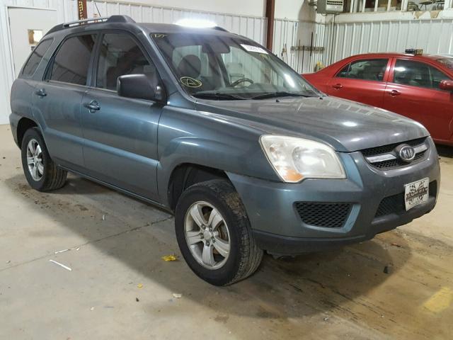 KNDJF724797563403 - 2009 KIA SPORTAGE L GRAY photo 1