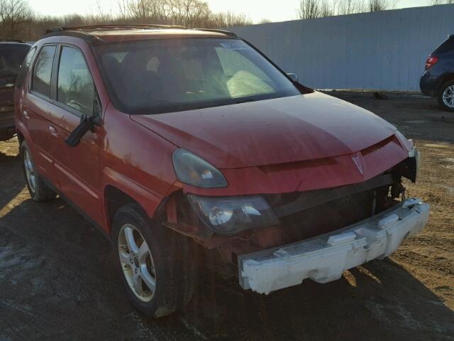 3G7DA03E64S524837 - 2004 PONTIAC AZTEK RED photo 1