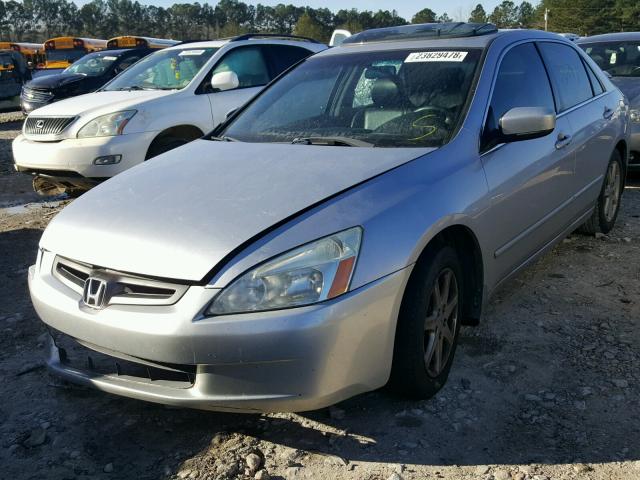 1HGCM66553A070536 - 2003 HONDA ACCORD EX SILVER photo 2