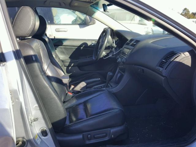 1HGCM66553A070536 - 2003 HONDA ACCORD EX SILVER photo 5