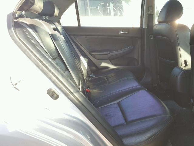 1HGCM66553A070536 - 2003 HONDA ACCORD EX SILVER photo 6