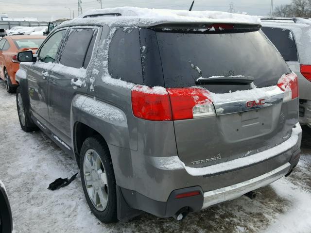 2GKFLXE55C6343210 - 2012 GMC TERRAIN SL GRAY photo 3