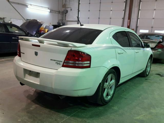 1B3LC56V49N552476 - 2009 DODGE AVENGER SX WHITE photo 4