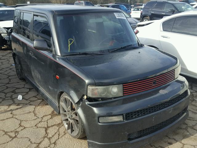 JTLKT334764110288 - 2006 TOYOTA SCION XB BLACK photo 1