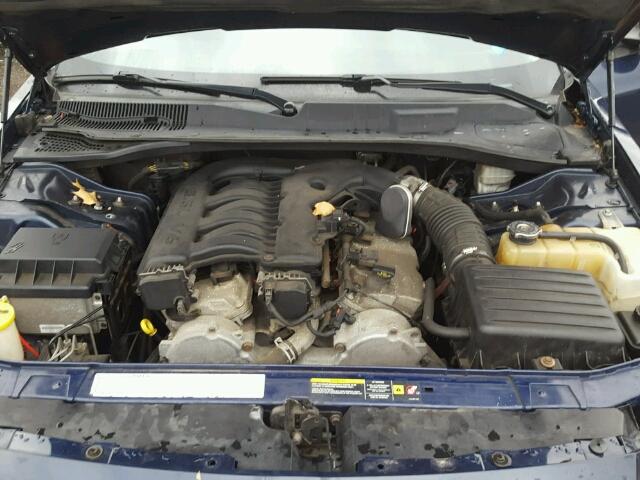 2D4FV48V45H510554 - 2005 DODGE MAGNUM SXT BLUE photo 7