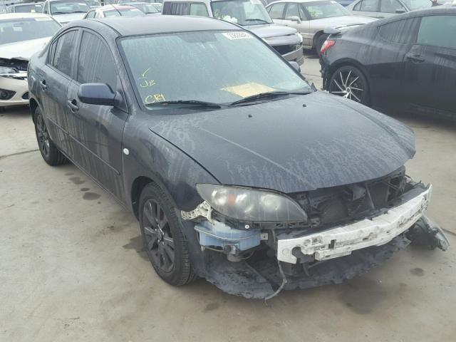 JM1BK32G181842303 - 2008 MAZDA 3 I BLACK photo 1