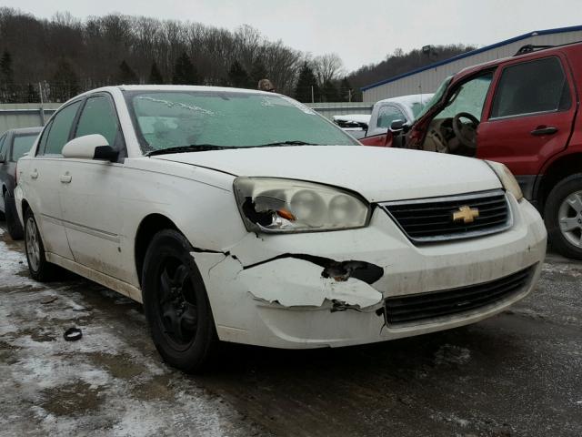 1G1ZT53836F227145 - 2006 CHEVROLET MALIBU LT WHITE photo 1