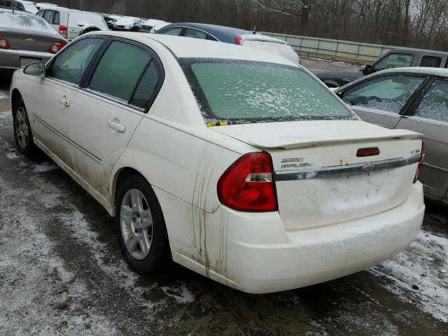 1G1ZT53836F227145 - 2006 CHEVROLET MALIBU LT WHITE photo 3