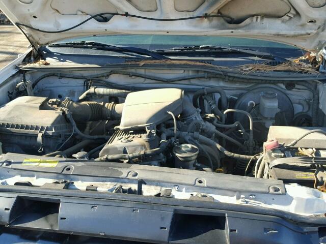 5TENX22N46Z300364 - 2006 TOYOTA TACOMA WHITE photo 7