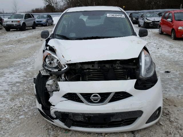 3N1CK3CP4FL218720 - 2015 NISSAN MICRA WHITE photo 9