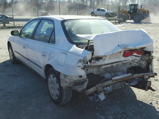 1HGCG564XWA234991 - 1998 HONDA ACCORD LX WHITE photo 3