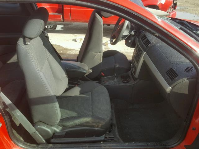 1G1AL15F977149130 - 2007 CHEVROLET COBALT LT RED photo 5