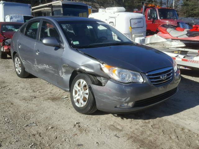 KMHDU4AD4AU158166 - 2010 HYUNDAI ELANTRA BL GRAY photo 1