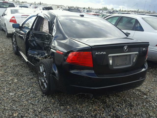 19UUA66216A054390 - 2006 ACURA 3.2TL BLACK photo 3