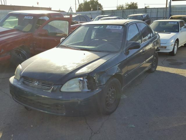 2HGEJ6678VH551517 - 1997 HONDA CIVIC LX GREEN photo 2