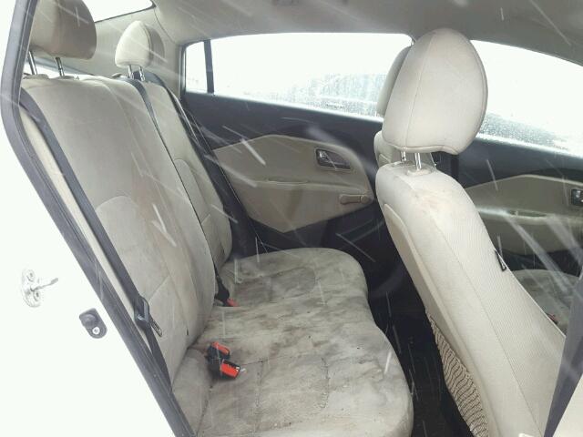 KNADM4A37D6241205 - 2013 KIA RIO LX Սպիտակ լուսանկար 6