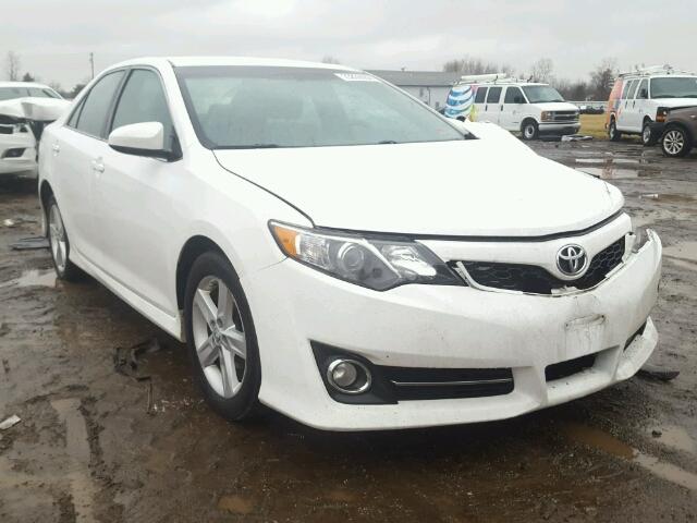 4T1BF1FK6DU271399 - 2013 TOYOTA CAMRY L WHITE photo 1