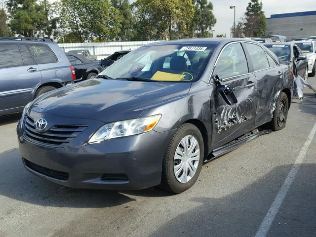 4T4BE46K39R090729 - 2009 TOYOTA CAMRY BASE CHARCOAL photo 2