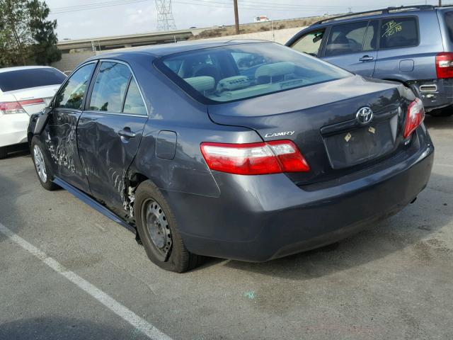 4T4BE46K39R090729 - 2009 TOYOTA CAMRY BASE CHARCOAL photo 3