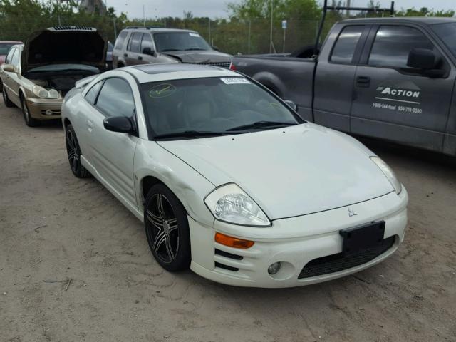 4A3AC74H03E124181 - 2003 MITSUBISHI ECLIPSE GT WHITE photo 1