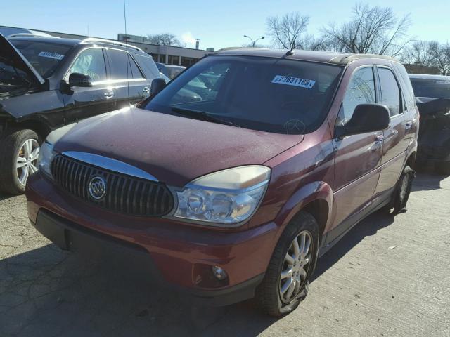 3G5DA03L07S501694 - 2007 BUICK RENDEZVOUS RED photo 2